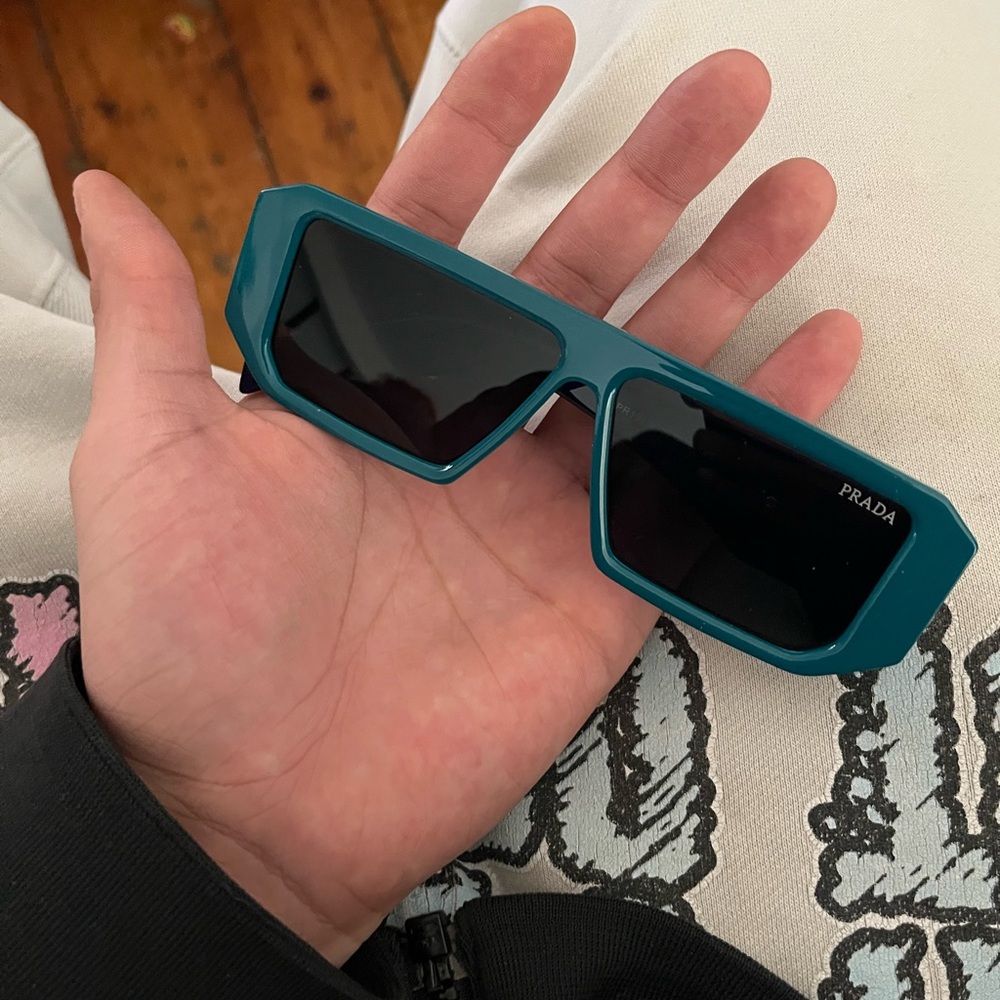 Prada Teal Sunglasses